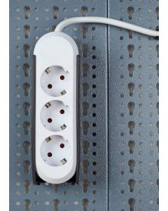 Küpper Steckdosenleistenhalter (1 St.), Modell 7217